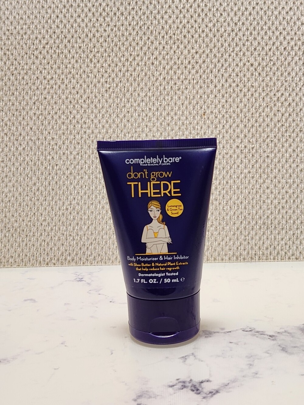 Completely Bare Don't Grow There Body Moisturizer Travel Size 1.7 oz